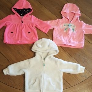 🤑 FLASH SALE 🤑 3 Carter's Jackets - 3 months